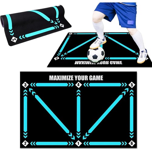 Football skills training mat - skills,