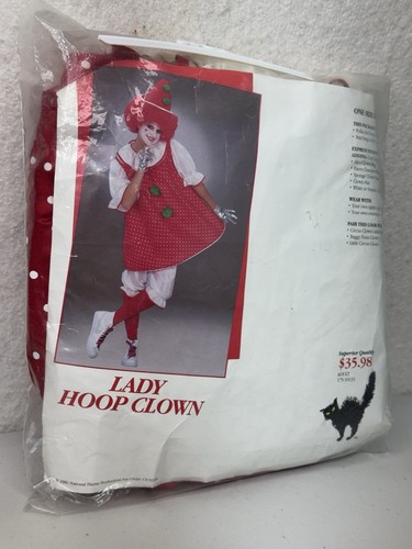 Lady hoop circus clown 1986 - lady,