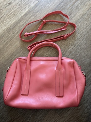 Radley coral leather - radley, handbag