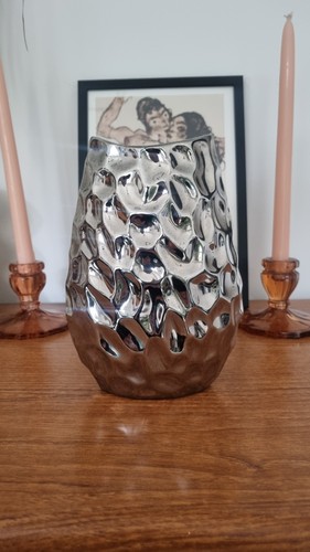 Textured silver coloured - silver,