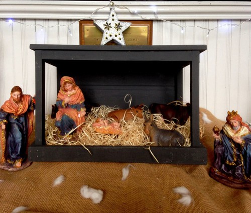 Photo 6x4 christmas crib - 6x4,