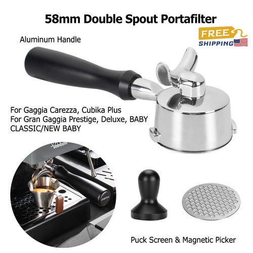 58mm portafilter double spout - 58mm,