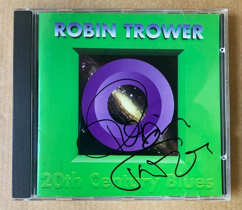 Robin trower signed - robin, 20th