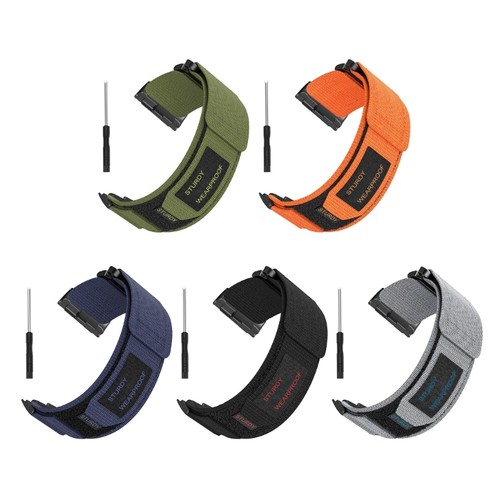 Adjustable nylon watch strap - watch,