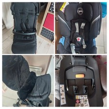 GRAB A BARGAIN! Compact Obaby Roo Stroller With Car Seat, Adapters, Isofix Base