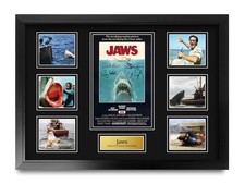Jaws Ideal Gift Printed Framed