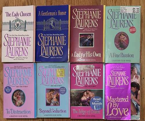 Lot stephanie laurens - 1-8,
