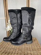 Earth Spirit black leather