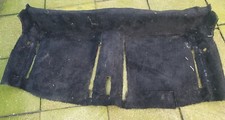 VOLKSWAGEN GOLF MK1 CABRIOLET REAR CARPET BLACK READ DESCRIPTION