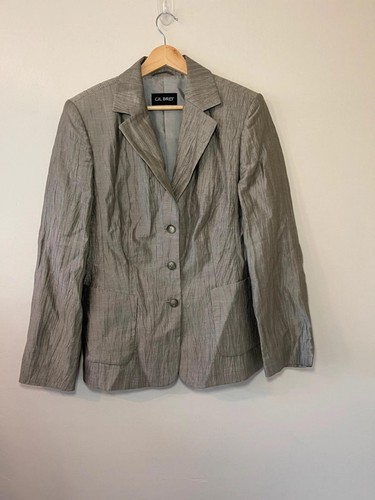 Gil bret silver - grey, crinkle
