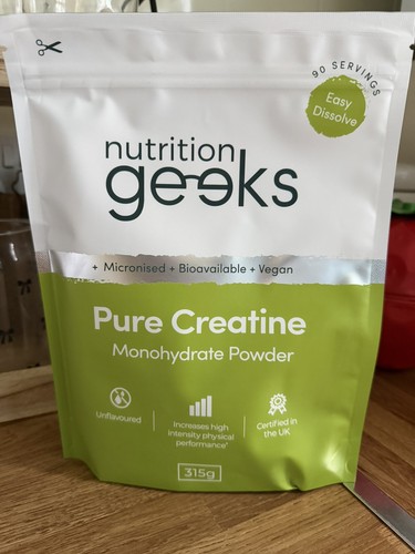 Nutrition geeks pure - pure, creatine