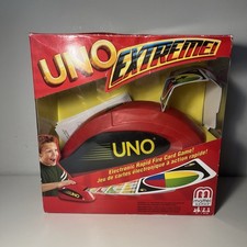 Boxed UNO Extreme Electronic Rapid Fire Card Game From Mattel Games