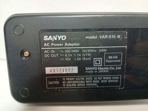 Sanyo var s15 - b, video