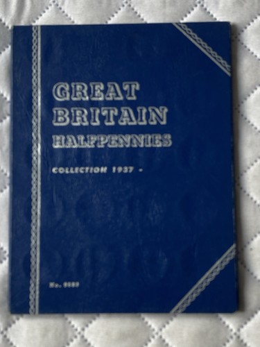 Whitman folder half pennies - folder,