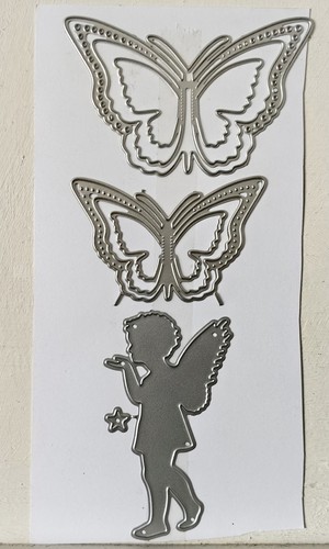 Mixed die set butterflies - mixed,