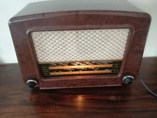 Vintage 1950's Cossor Melody Maker Bakelite Valve Radio Model 524, Working