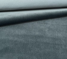 Linwood Omega Velvet Fabric Petrol Blue FR - 1 Metre