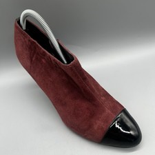 Lotus Ankle Boots Burgundy