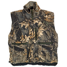 Mossy Oak Realtree Camouflage Hunting Vest Waistcoat Men's Size XL