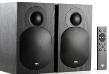 TIBO Electronics Plus 2.1 Bookshelf Bluetooth Speakers with Remote Black-A