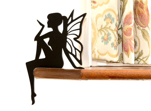 Black fairy door - black,