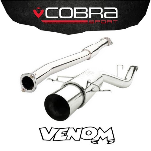 Cobra exhaust catback - cobra, 2.25"