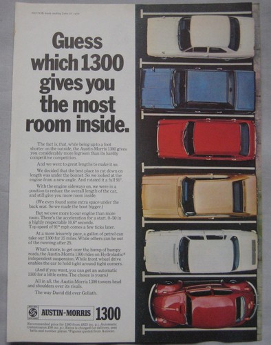 1970 austin morris 1300 - austin,