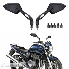 2X Side Mirrors Wing Rearview For Suzuki Bandit GSX150 GSF 250 400 600 750 1200