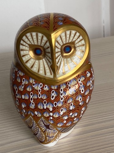 Royal crown derby barn owl - derby,