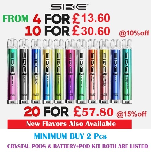 Ske crystal rechargeable vape - rechargeable,