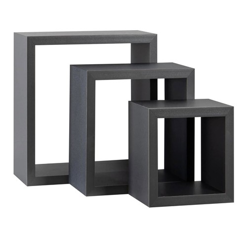 Modern box shelves floating - 3x,