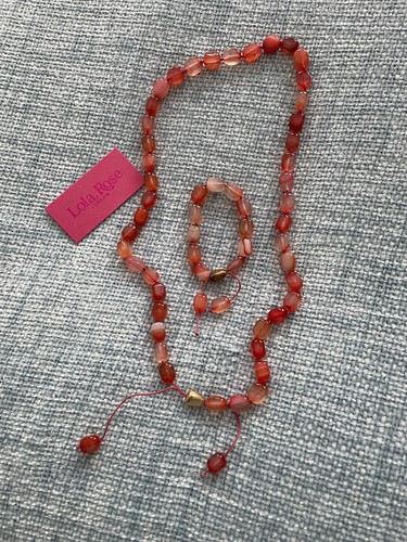 Lola rose red bracelet and - lola,