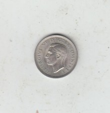 Near Mint 1948 George VI Sixpence, NUnc