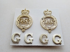 Grenadier Guards Pair of Staybrite Shoulder Titles