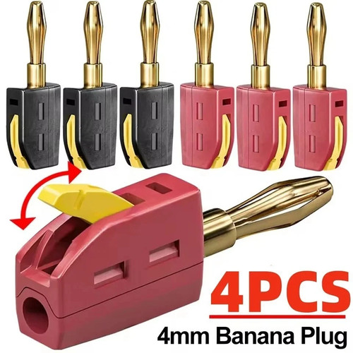 4mm banana plug connectors - banana, 32a