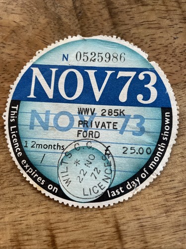 Old vintage tax - old,