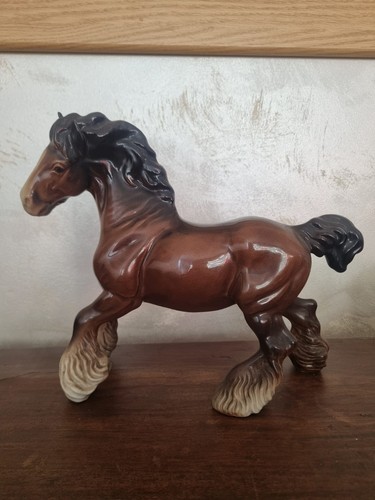 Beswick horse cantering shire - horse,