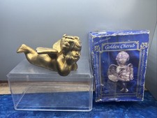 Vintage Chrisdon Gold Cherub