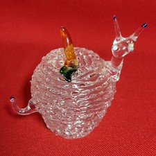 VTG Blown Spun Art Glass Apple