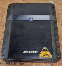 Alpine Amplifier PMX-T320 2 Channel 320W Power Comes With Covers Perfect Working