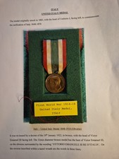 United Italy Medal 1914 18