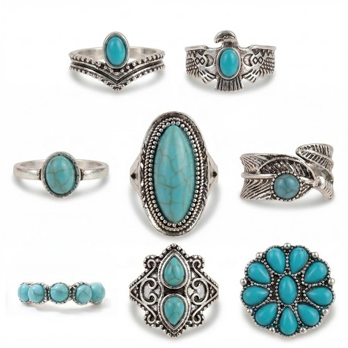 Vintage knuckle rings set - knuckle,