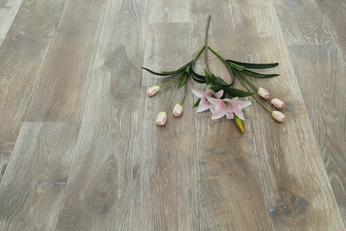 Oak smoked grey engineered - smoked,