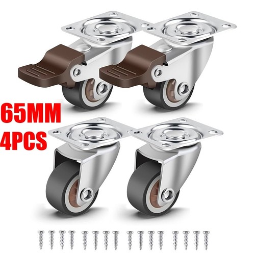 Heavy duty 65mm castor - 4, x
