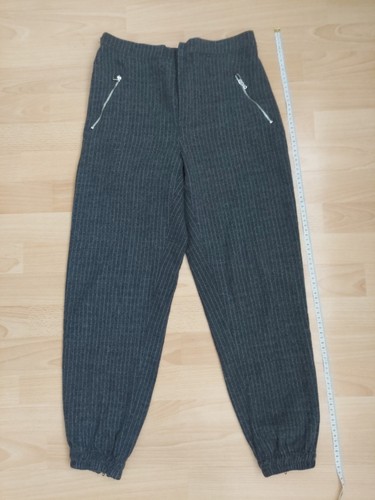 Zara grey pinstripe jogger - zara,