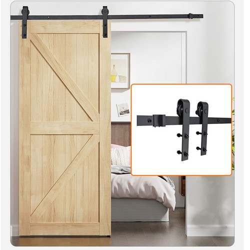 Single wood sliding door - wood,