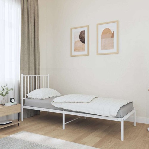 Metal bed frame - bed,