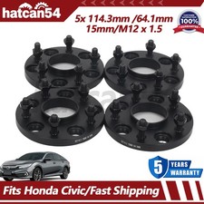 4PC 15mm Hubcentric Wheel