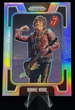 2024 The Rolling Stones Panini Silver Prizm Ronnie Wood #33