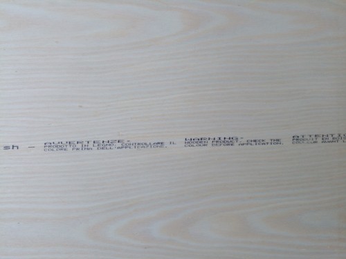 Real wood veneer white - wood, oak